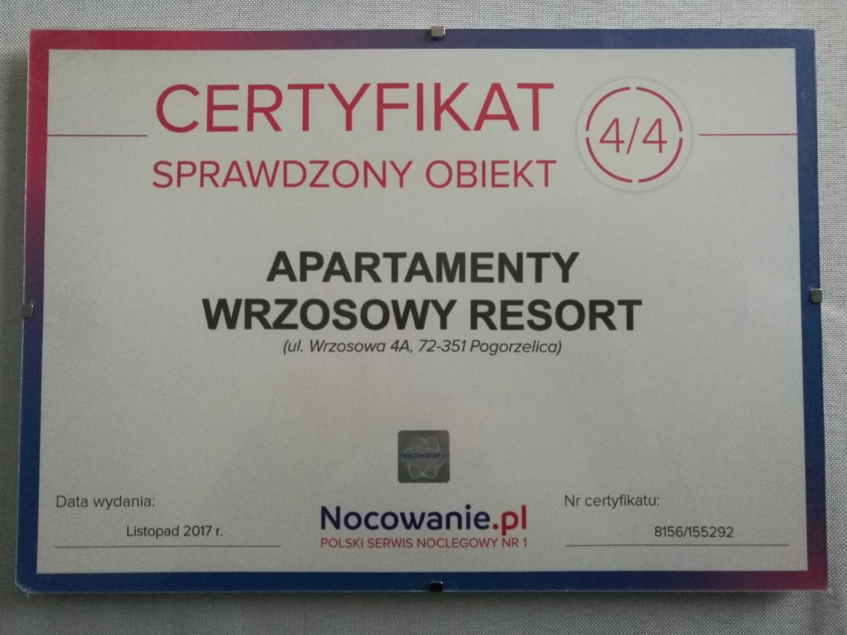 Wrzosowy Resort Pogorzelica Apartament Perlowy Sea&Forest Pogorzelica (Gmina Rewal) Ngoại thất bức ảnh